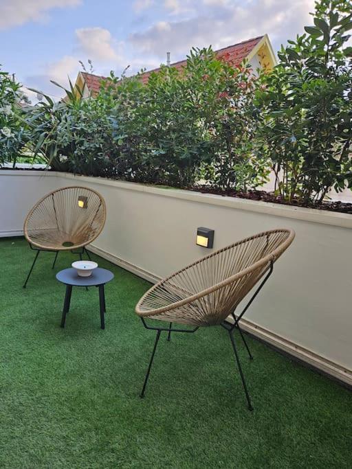 Arcareve - Grand Studio De Standing Avec Terrasse, Jardin Et Acces Direct A La Plage アルカション エクステリア 写真